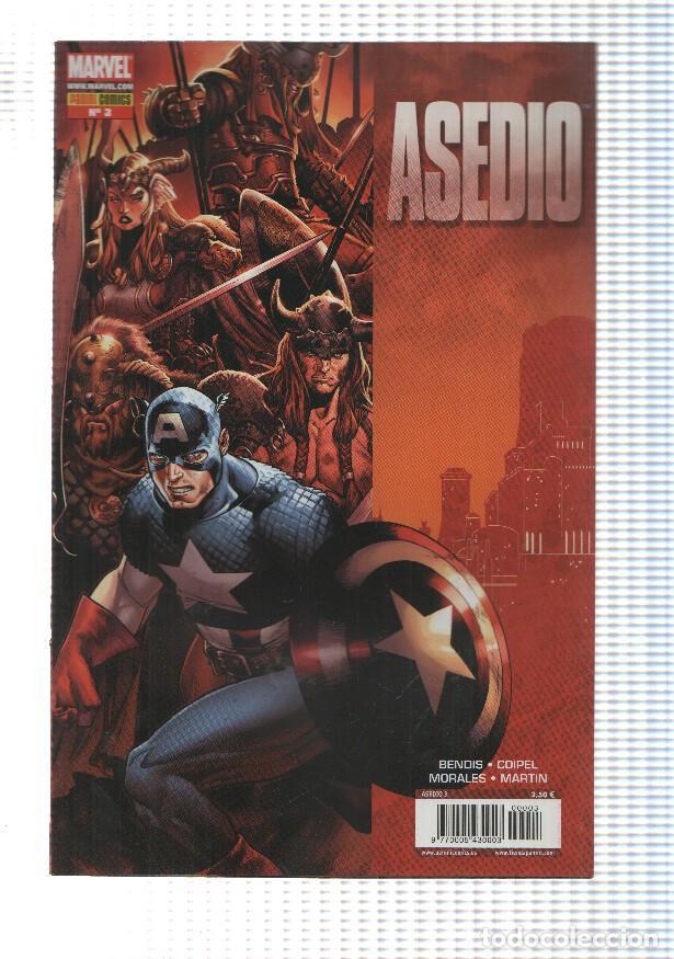 Comics: Panini: Asedio num 3 - Asedio parte 3, dic 2010. Bendis