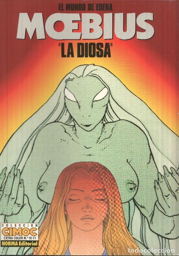 Comics : Cimoc Extra Color numero 76/77: El mundo de Edena: La Diosa (FIRMADO POR MOEBIUS EN 1991) - Moebius