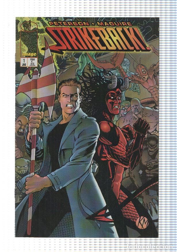 C&oacute;mics: Malibu: Strikeback num 1, Jan 1996. WildStorms - Foto 1