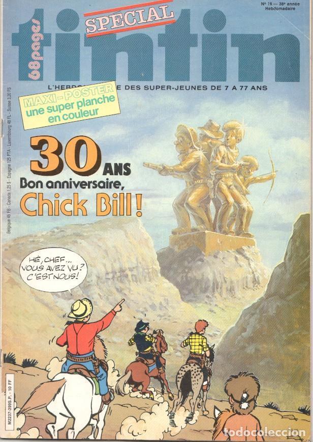 C&oacute;mics: Revista Tintin num 18 special 68 pages, a&ntilde;o 38, 3/5/83. NO INCLUYE POSTER. 30 ans bon anniversaire C