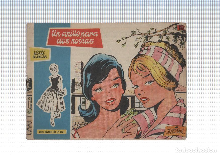 Comics: Rosas Blancas numero 041: Un anillo para dos novias - Maria Pascual