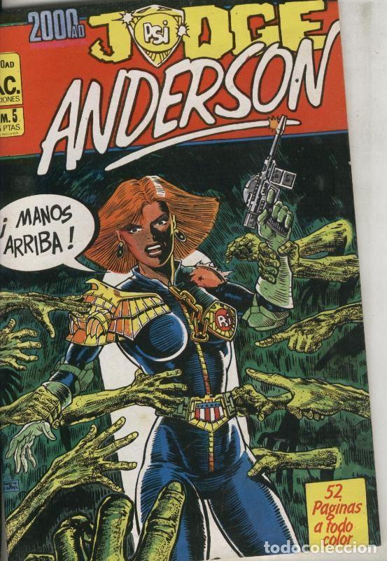 C&oacute;mics: MC Ediciones: 2000 AD numero 05: Judge Anderson - Varios - Foto 1