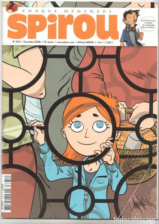 Comics: Revista Spirou num 3731, a&ntilde;o 72, 14/9/2009 - Lady S suspense a Lisbonne - NULL