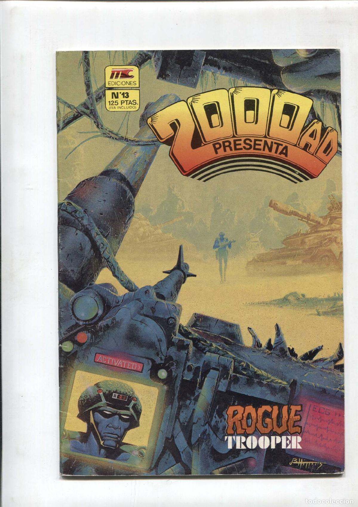 C&oacute;mics: 2000 AD numero 13: Rogue Trooper (procede de retapado) - Varios - Foto 1
