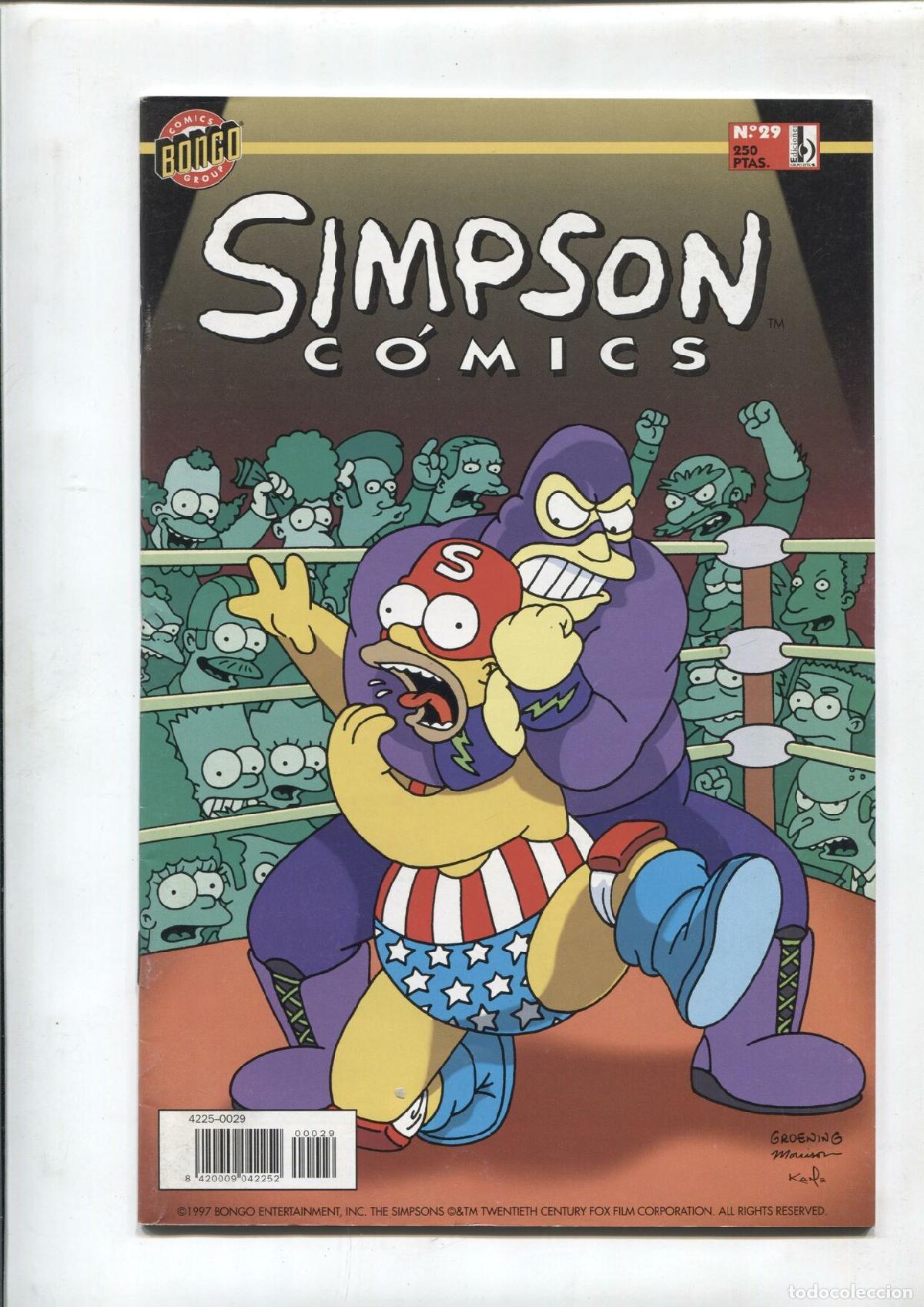C&oacute;mics: Simpson comics numero 29: Dispuestos a meter la pata - Matt Groening - Foto 1