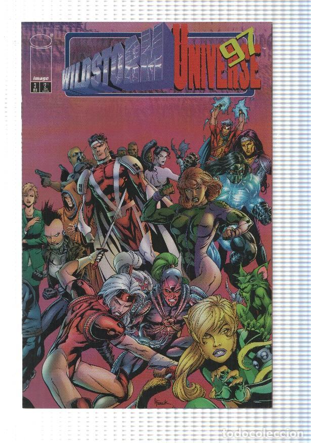 Comics : Image: WildStorm Universe 97 num 3. Zealot, Grail and Mother-One, Aries, Brass