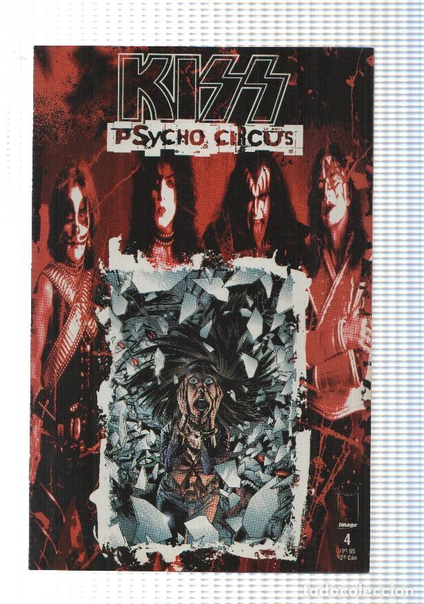 Comics: Image: Kiss Psycho Circus num 4 - Smoke and mirrors part I. Todd McFarlane Productions