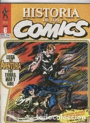 Comics: Toutain: Historia de los comics numero 06: Buck Roger, ficha articulo sobre Chester Gould, Lee Falk,