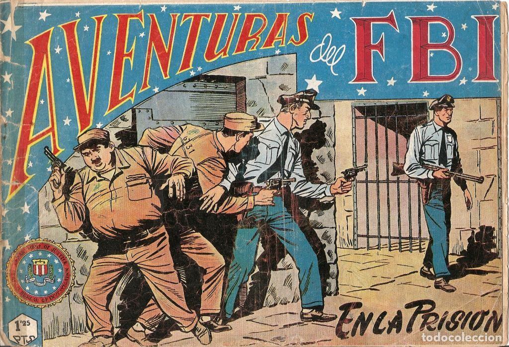 Comics: Aventuras del FBI original numero 073: En la prision - Luis Bermejo