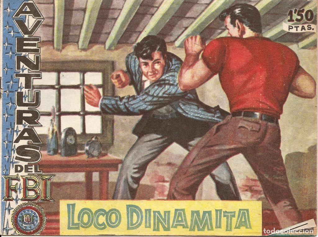 Comics: Aventuras del FBI original numero 209: Loco dinamita (numerado 1 en trasera) - Luis Bermejo-Lopez Bl