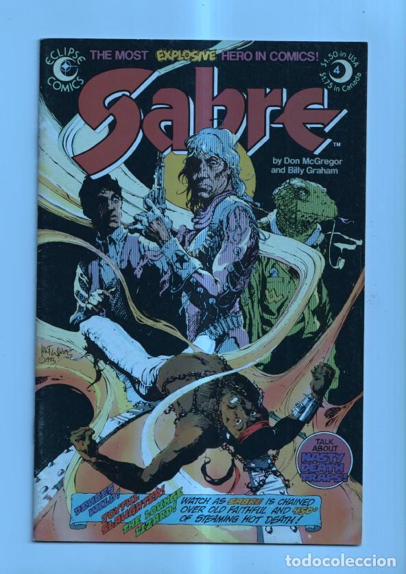 C&oacute;mics: Eclipse Comics SABRE numero 04 - Billy Graham - Foto 1