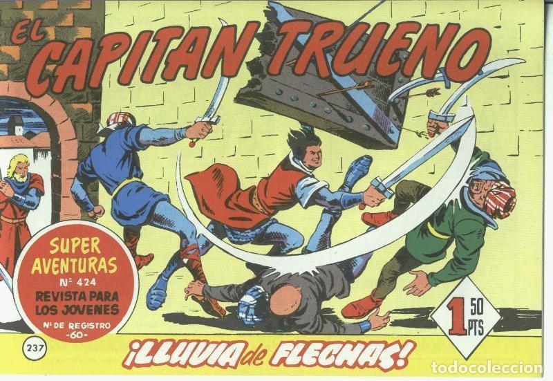 Comics: El Capitan trueno facsimil numero 237: Lluvia de flechas - Angel Pardo-Victor Mora