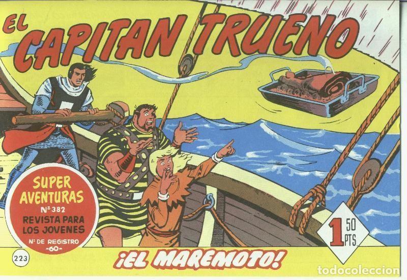 Comics : El Capitan trueno facsimil numero 223: El maremoto - Angel Pardo-Victor Mora
