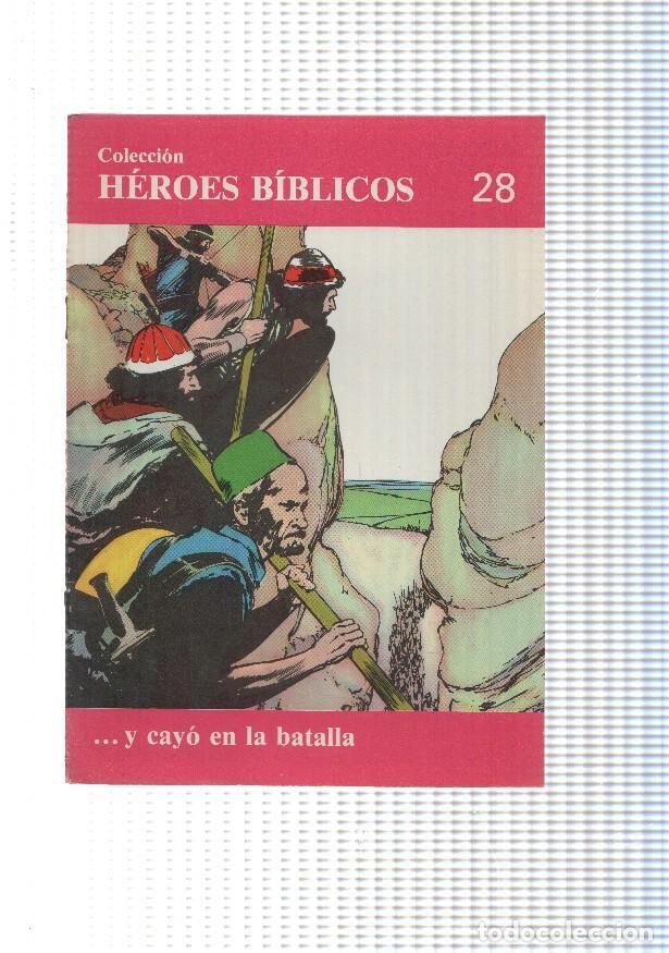 Comics: Don Bosco: Heroes Biblicos numero 28: Y cayo en la batalla - Dr.Blade-Margalef