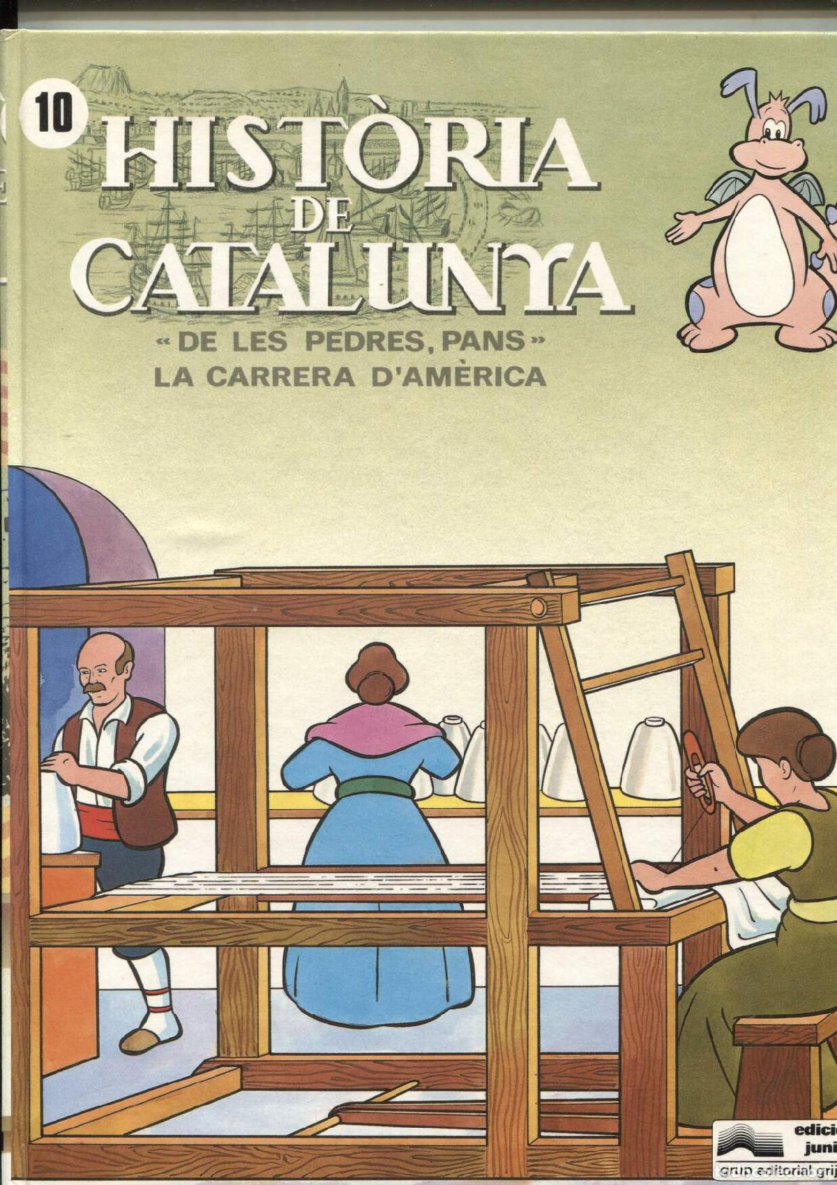 Fumetti: Historia de Catalunya volumen 10: De les pedres, pans, La carrera d'America - Beaumont, equipo