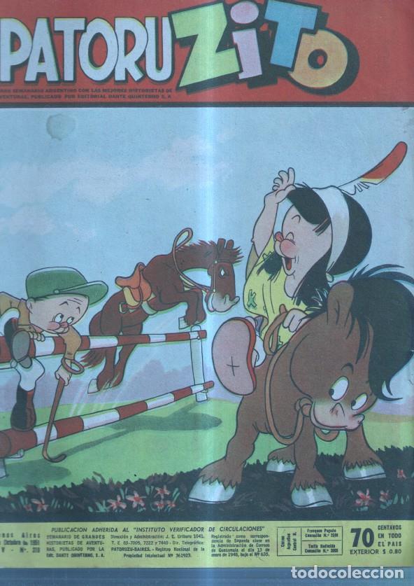 C&oacute;mics: Patoruzito numero 310: Rogelio el conquistador - varios - Foto 1
