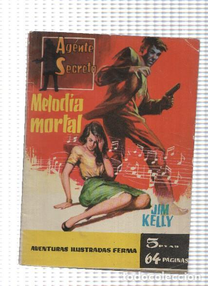 Comics: Aventuras Ilustradas Ferma: Agente Secreto numero 04: Melodia mortal - Jim Kellt