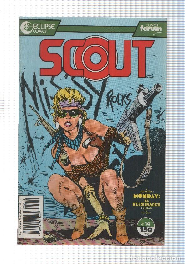 C&oacute;mics: Planeta: Scout num 14 - Duelo de Bandas. Eclipse Comics. Comics Forum - Foto 1