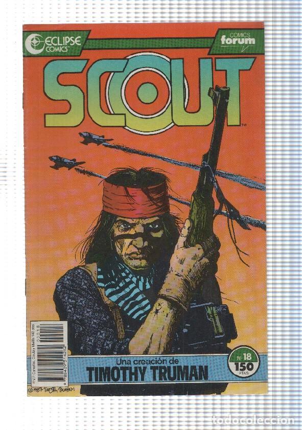 Comics: Planeta: Scout num 18 - Llorando al alba. Comics Forum. Eclipse Comics
