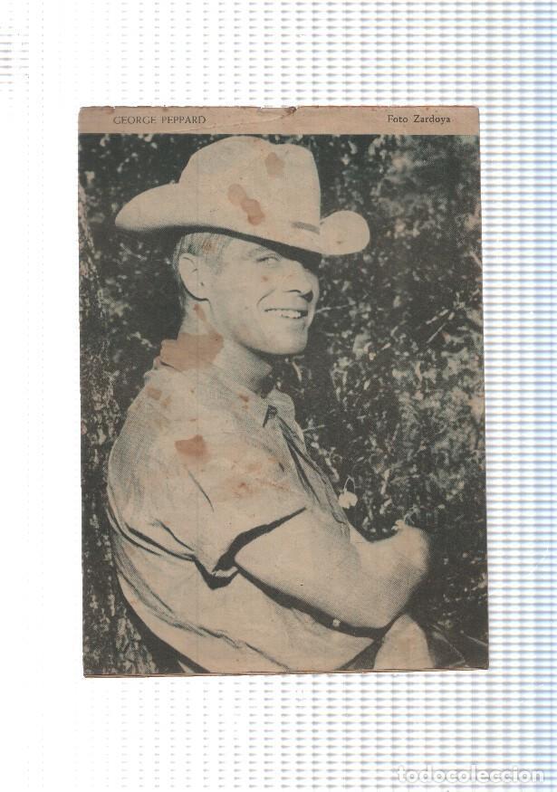 Comics : Mary Noticias n&ordm; 087: trasera foto artista George Peppard - Roy Mark-Carmen barbara