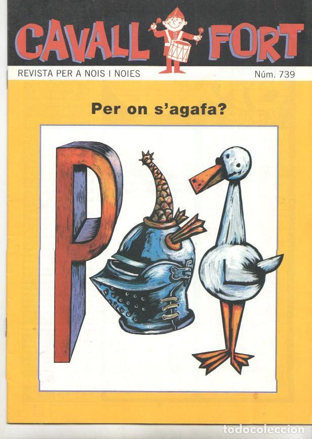 C&oacute;mics: Revista: Cavall Fort num 739, maig 1993. Portada T&agrave;ssies - per on s'agafa? - Varios