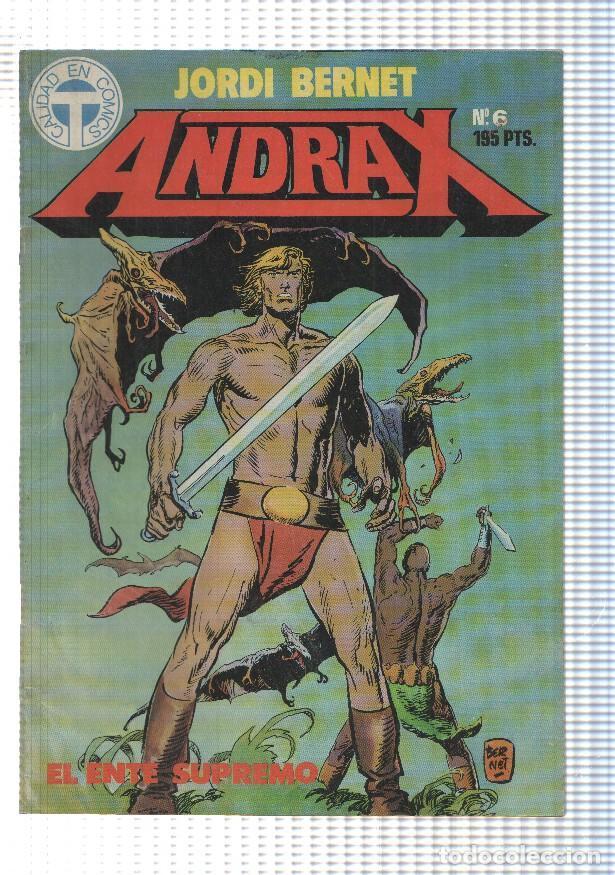 C&oacute;mics: Andrax: numero 06: El ente supremo - Jordi Bernet - Foto 1