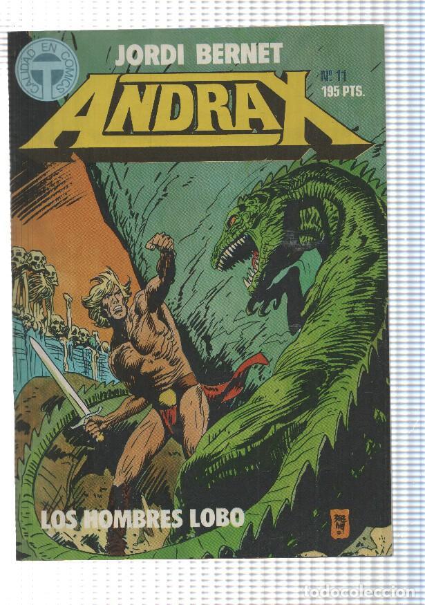 C&oacute;mics: Andrax: numero 11: Los hombres lobos - Jordi Bernet - Foto 1