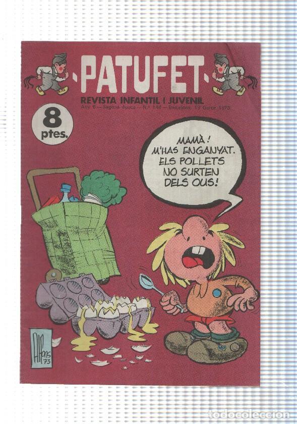 C&oacute;mics: Patufet segona epoca numero 145: John de Dalt del sol, Lluis Llach a l'olimpia de Paris, Ton i Met (