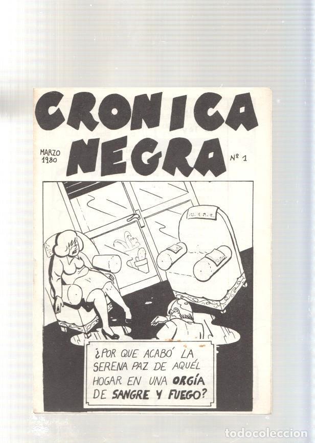C&oacute;mics: Fanzine: Cronica Negra numero 1 - - Foto 1
