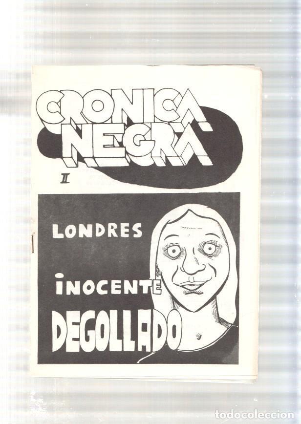 C&oacute;mics: Fanzine: Cronica Negra numero 2 - - Foto 1