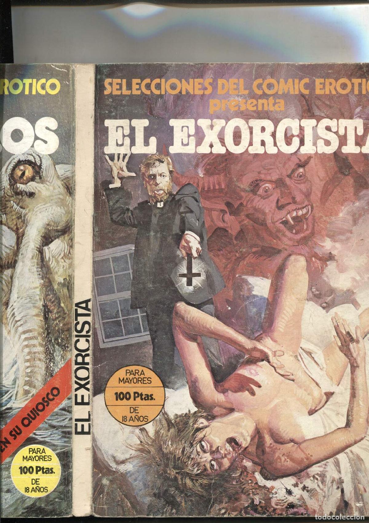 C&oacute;mics: Selecciones del comic erotico: El exorcista (numerado 4 en interior) - Varios - Foto 1
