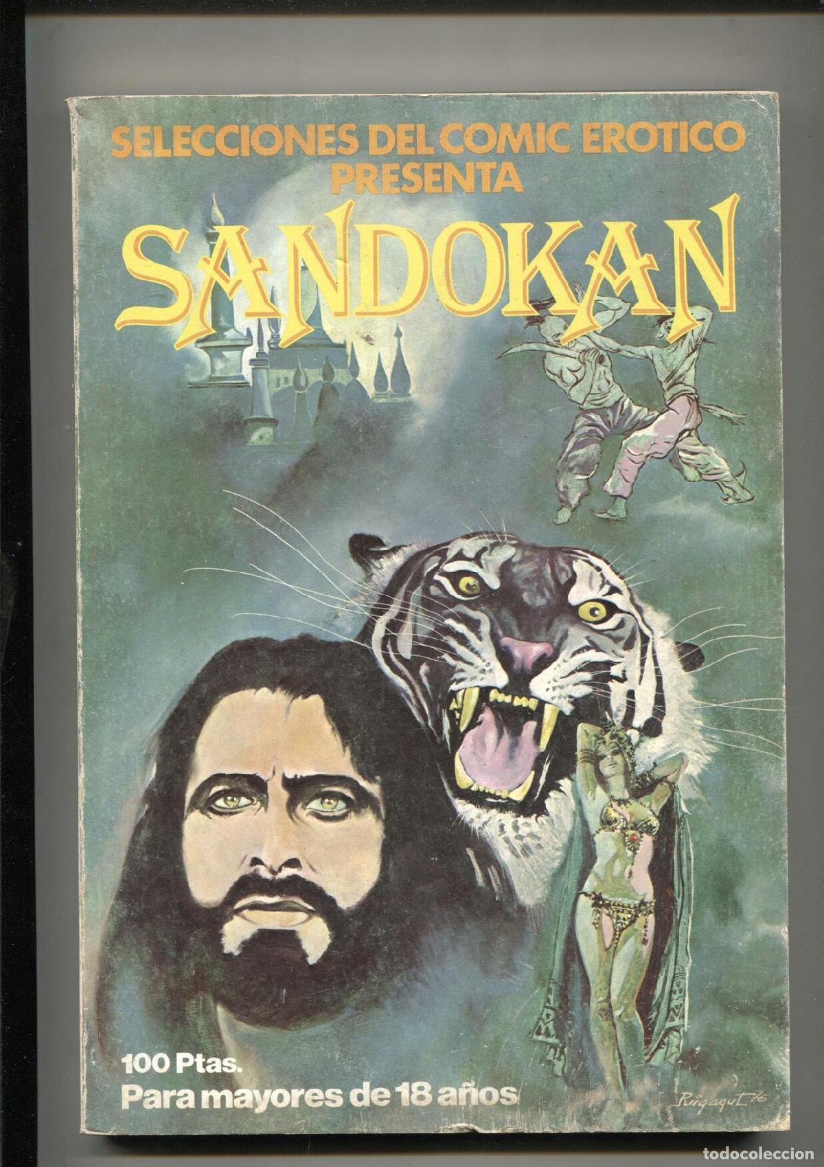 C&oacute;mics: Selecciones del comic erotico: Sandokan (numerado 2 en interior) - Varios - Foto 1