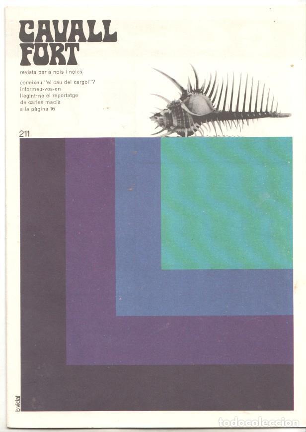 Comics: Revista Cavall Fort numero 211, ocubre 1971 - El cau del cargol - Varios