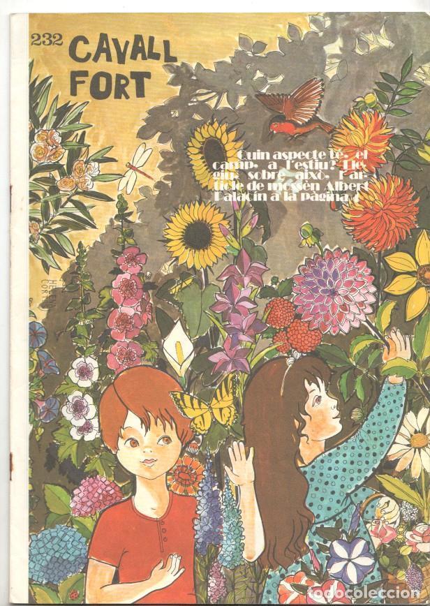 Fumetti: Revista Cavall Fort numero 232, juliol 1972 - El camp a l'estiu per ALbert Palacin - Varios