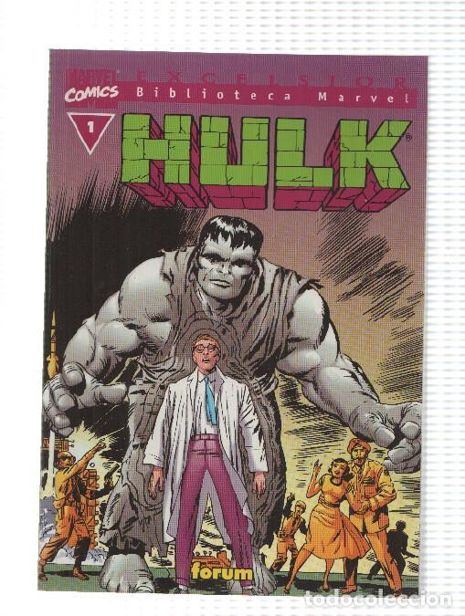 C&oacute;mics: Marvel Comics: num 1 de Hulk , Excelsior - Biblioteca Marvel. Asuntos mortales - Foto 1