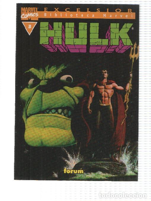 C&oacute;mics: Marvel Comics: num 3 de Hulk , Excelsior - Biblioteca Marvel. El hombre submarino ataca - Foto 1