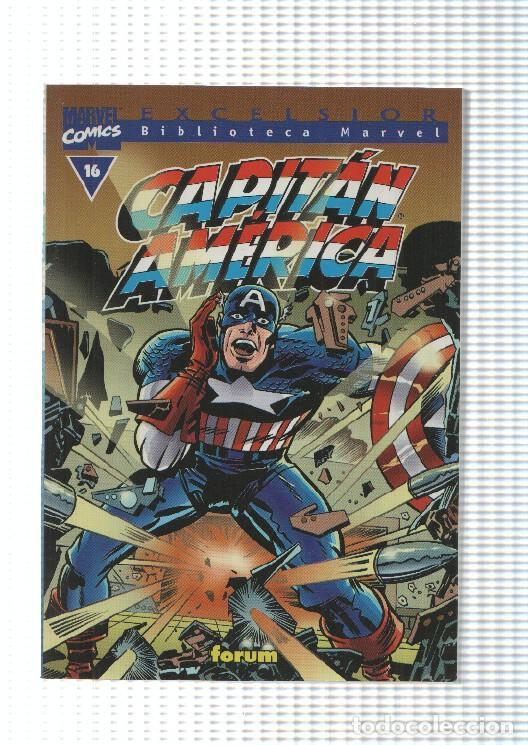 C&oacute;mics: Marvel Comics: num 16, Capitan America. Excelsior, Biblioteca Marvel - La cosa de la estrella Agujer - Foto 1