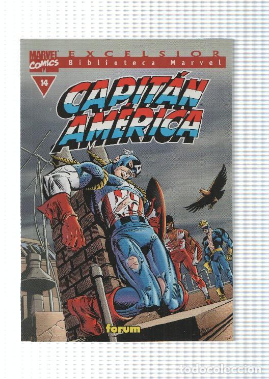 C&oacute;mics: Marvel Comics: num 14, Capitan America. Excelsior, Biblioteca Marvel - Si el Halcon cayera - Foto 1