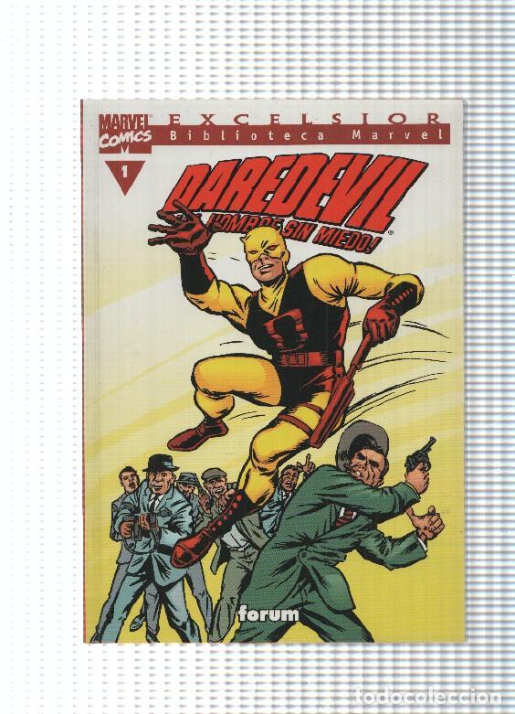 C&oacute;mics: Excelsior: num 01 de Daredevil. Biblioteca Marvel - El origen de Daredevil - Foto 1