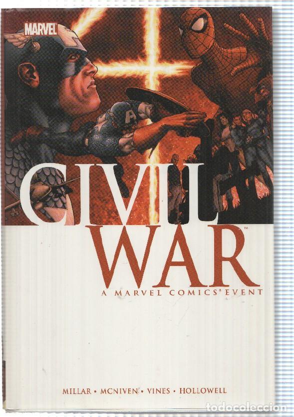 C&oacute;mics: Marvel: Civil War, a Marvel Comic Event. Contiene Civil War (1-7), Marvel Spotilght, Civil War Scrip