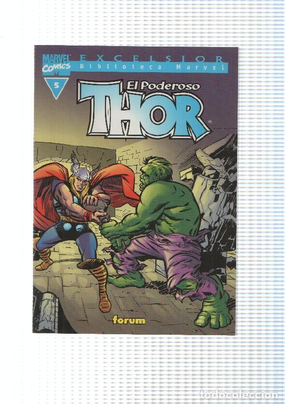 C&oacute;mics: Forum: Excelsior: num 5 de Thor. Biblioteca Marvel - Contra Cobra y Mr, Hyde - Foto 1