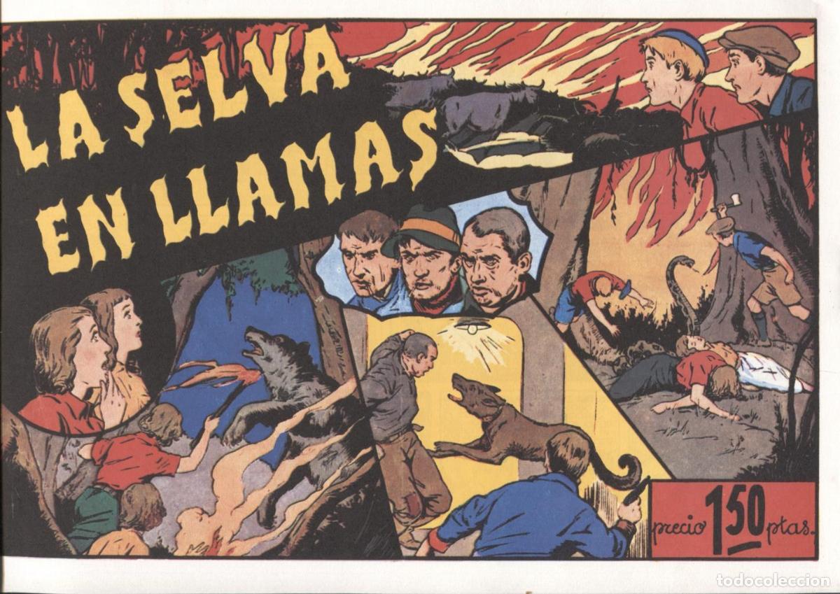 C&oacute;mics: Edicion Facsimil: Juan y Luis: La selva en llamas - Toppi - Foto 1