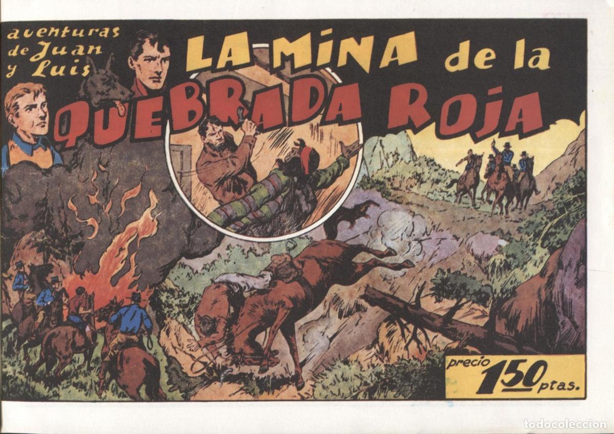 C&oacute;mics: Edicion Facsimil: Juan y Luis: La mina de la quebrada roja - Toppi - Foto 1