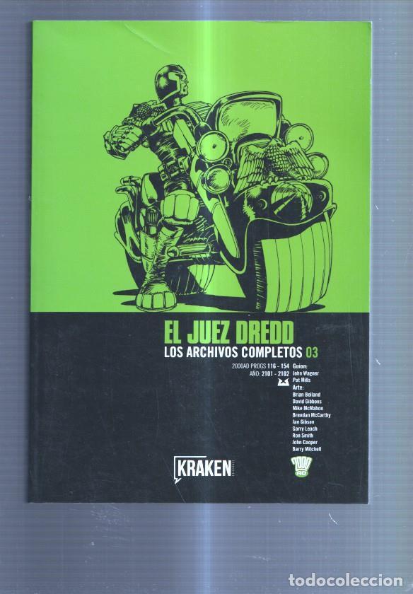 C&oacute;mics: El Juez Dredd los archivos completos volumen 03 - Carlos Ezquerra, etc - Foto 1