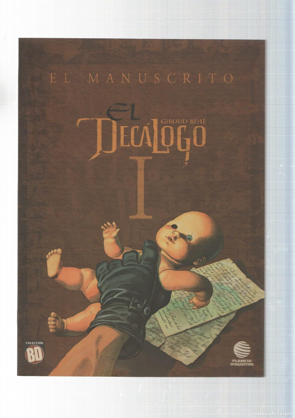 C&oacute;mics: Planeta, Coleccion BD: 3. El decalogo num 1 - El manuscrito - Foto 1