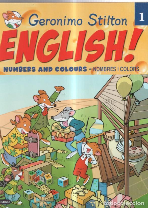 C&oacute;mics: Geronimo Stilton volumen 1: English, numbers and colours - Varios