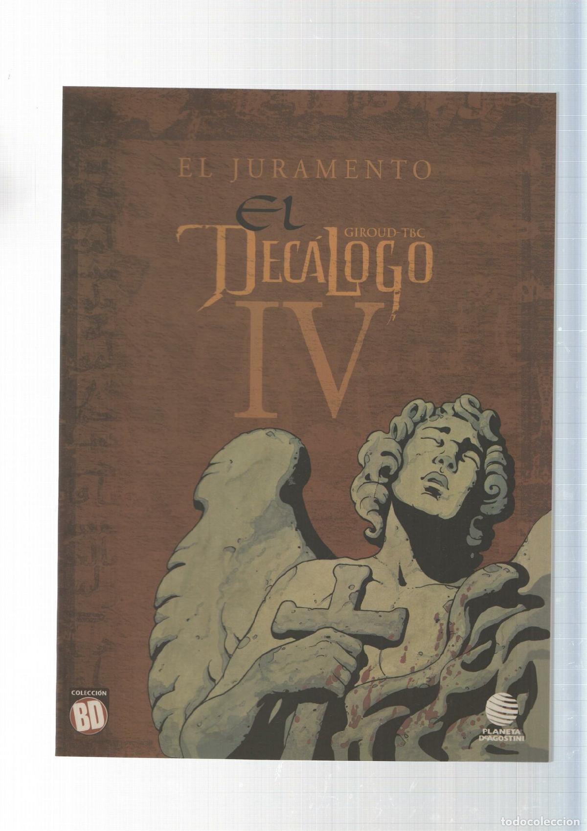 C&oacute;mics: Planeta, Coleccion BD: 13. El Decalogo num IV - El juramento - Foto 1