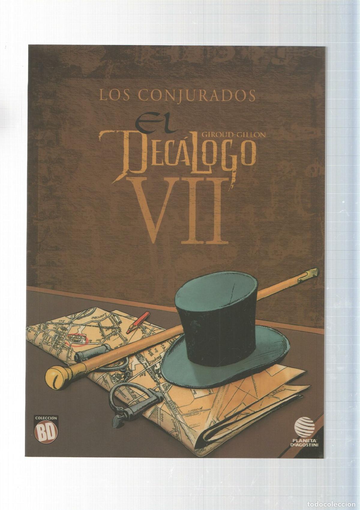 Comics: Planeta, Coleccion BD: 24. El Decalogo num VII - Los Conjurados