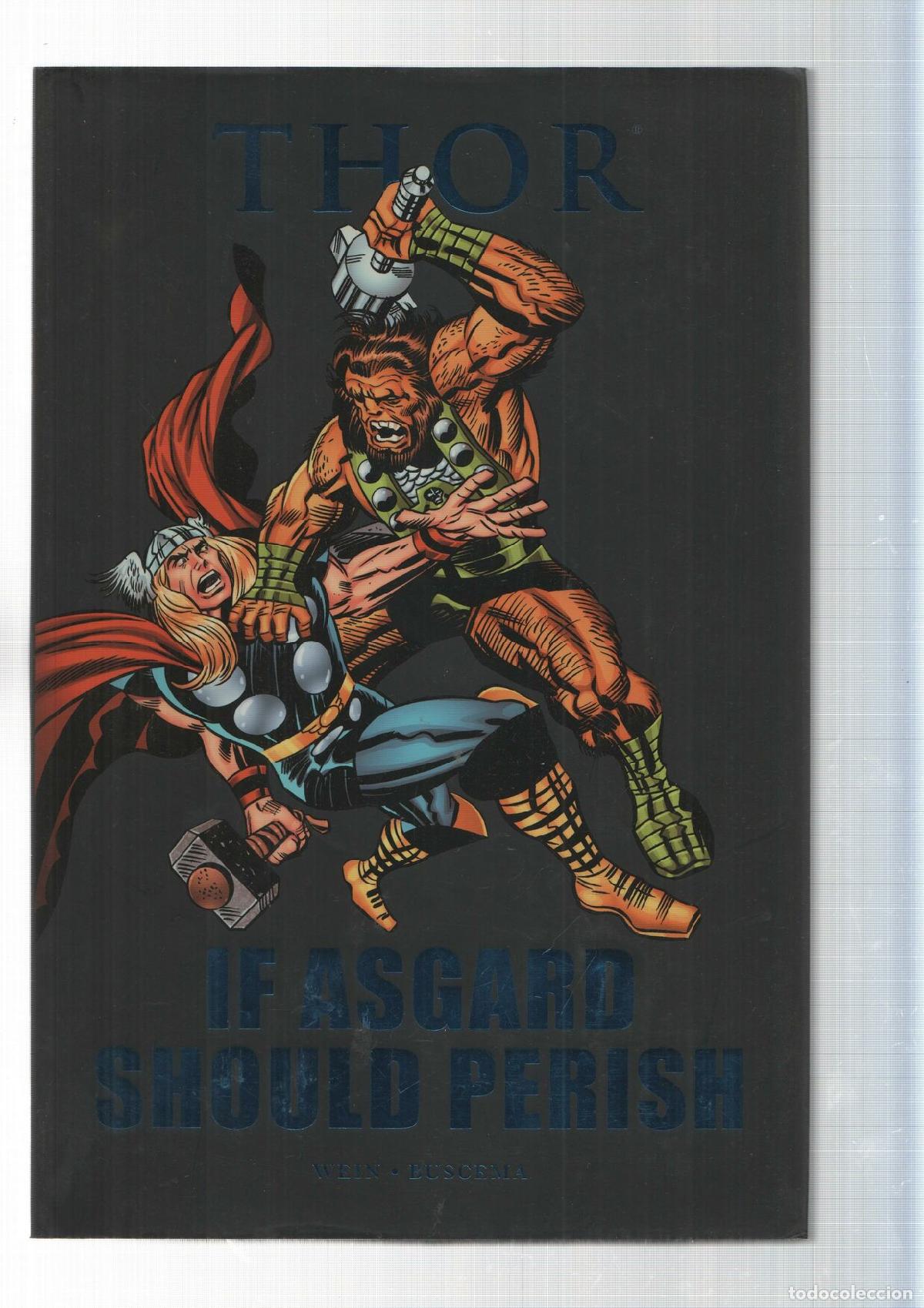 C&oacute;mics: Marvel: Thor if Asgard should perish. Contiene los numeros del 242 al 253 - Foto 1