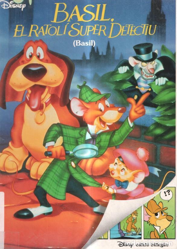 C&oacute;mics: Disney edicion bilingue: Basil, el ratoli super detectiu - Basil - varios - Foto 1